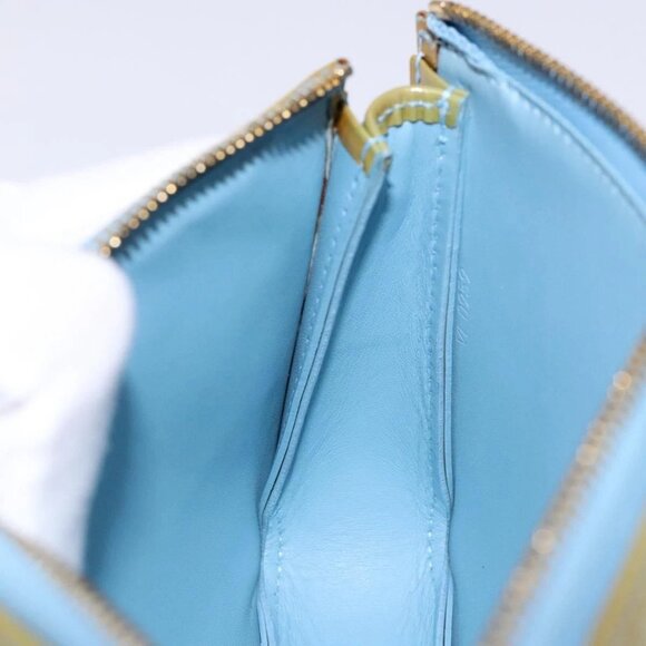 LOUIS VUITTON Monogram Vernis Lexington Pouch Baby Blue M91011 LV Auth BA4728 - Picture 12 of 16